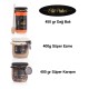 Elit Paket (3'lü ): Saf Doğal Dağ Çiçeği Balı 450g + Süper Ezme 400g + Süper Karışım 400g